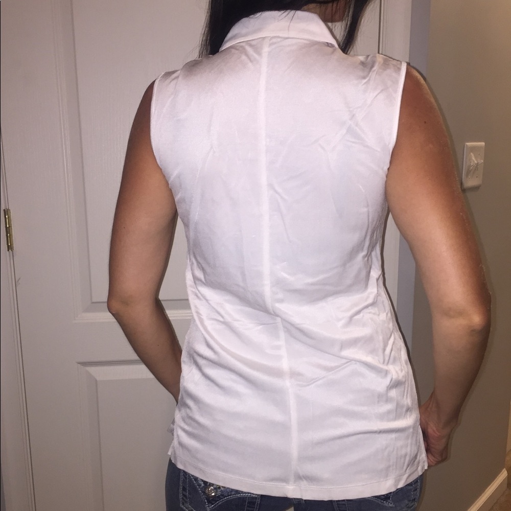 A/X ARMANI EXCHANGE- Layered button down blouse - Picture 6 of 6